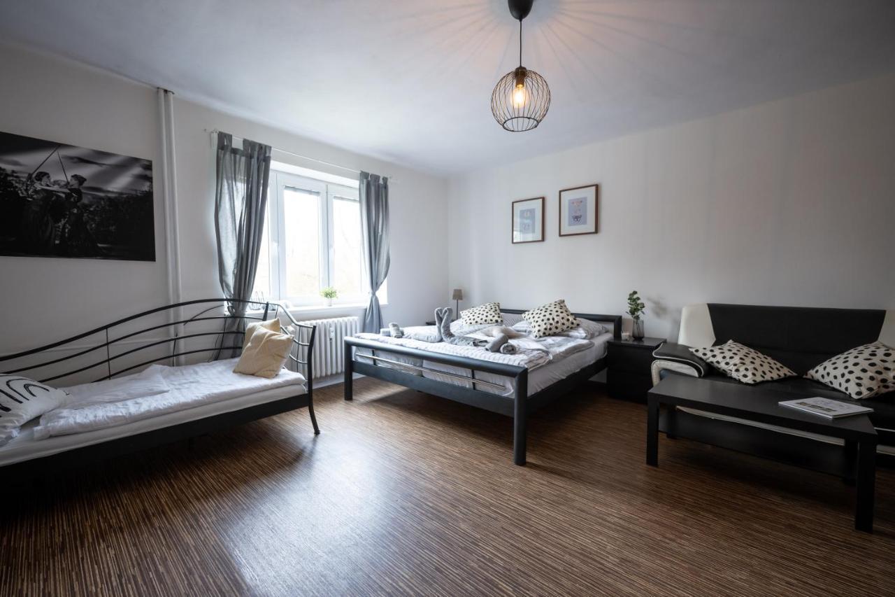 Apartmany Lanna Ceske Budejovice Bagian luar foto