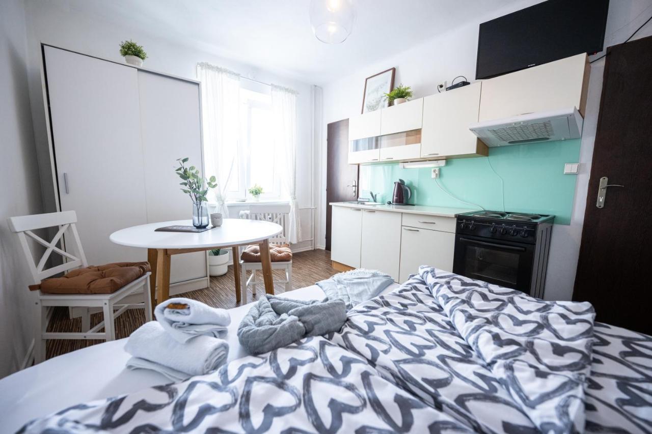 Apartmany Lanna Ceske Budejovice Bagian luar foto